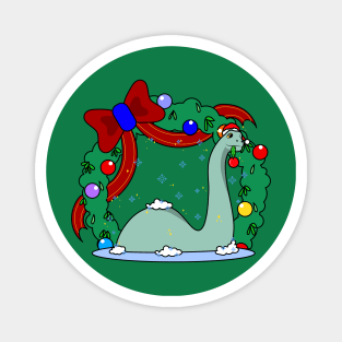 Gertie's Christmas Wreath Magnet